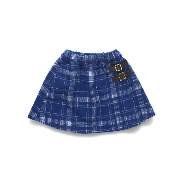 シャギーチェックスカート | ブランシェス | 詳細画像2 