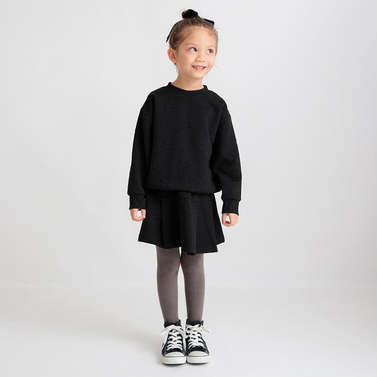 リボン総柄膨れジャガードスカート | ブランシェス | 詳細画像18 