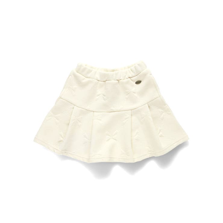 リボン総柄膨れジャガードスカート | ブランシェス | 詳細画像2 