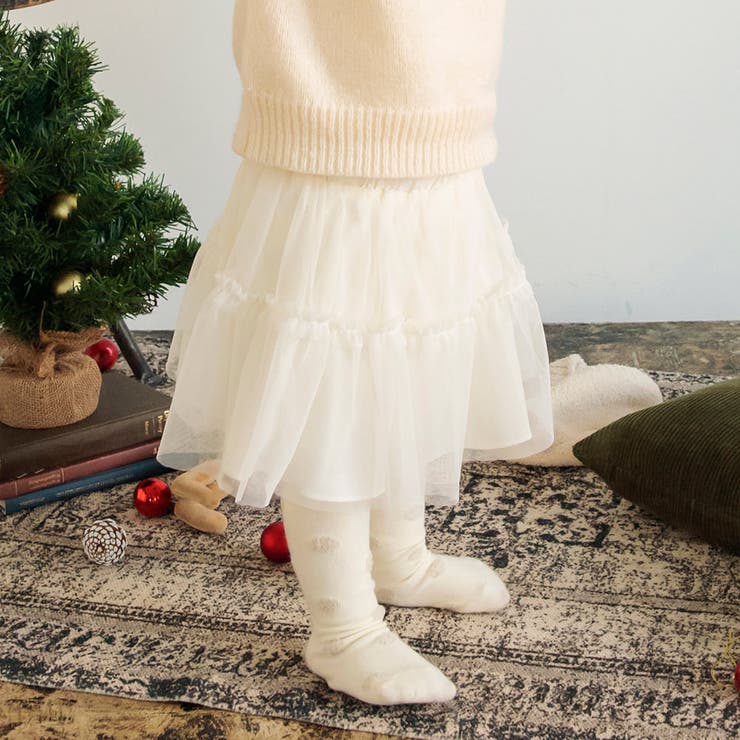 アイボリー | チュールスカート | ブランシェス