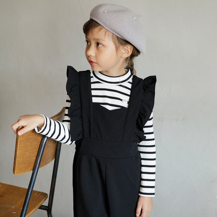 【プチレディ】ニットカルゼサロペット | ブランシェス | 詳細画像14 