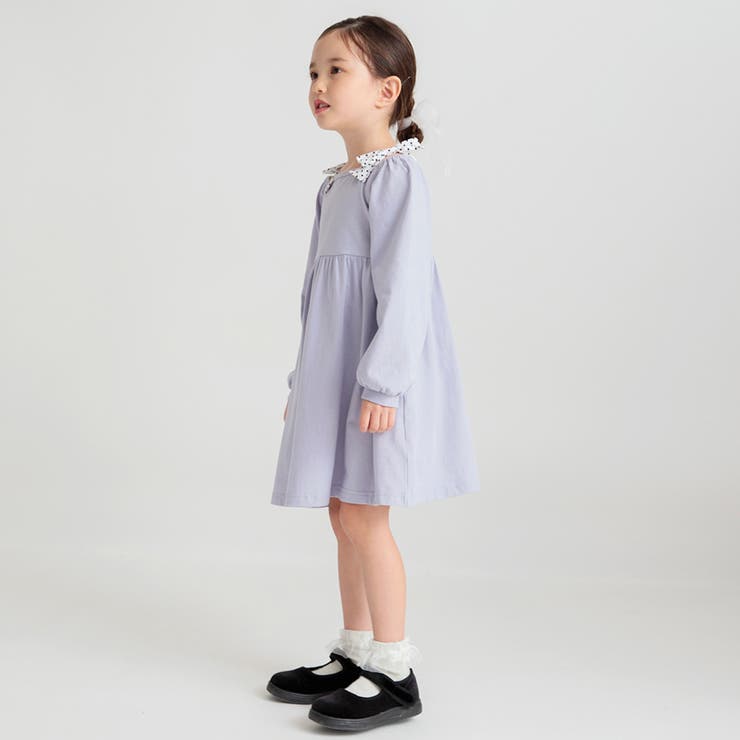 肩リボンカットソーワンピース | ブランシェス | 詳細画像11