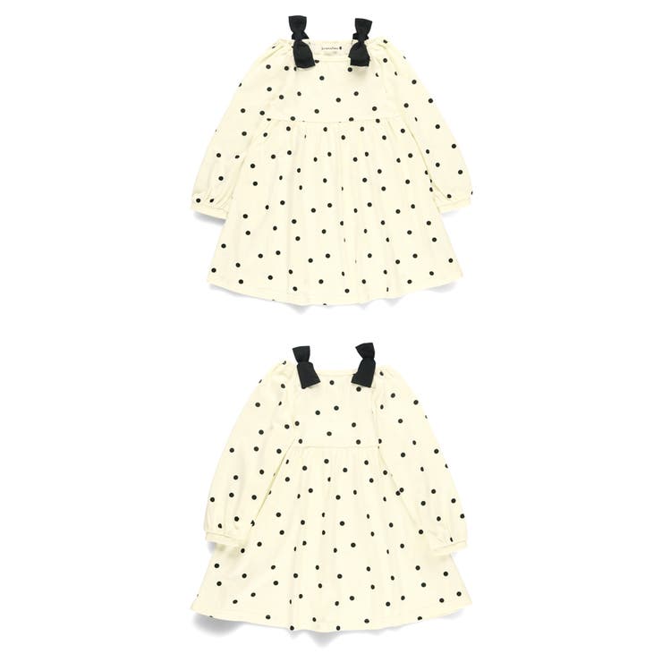 肩リボンカットソーワンピース | ブランシェス | 詳細画像8