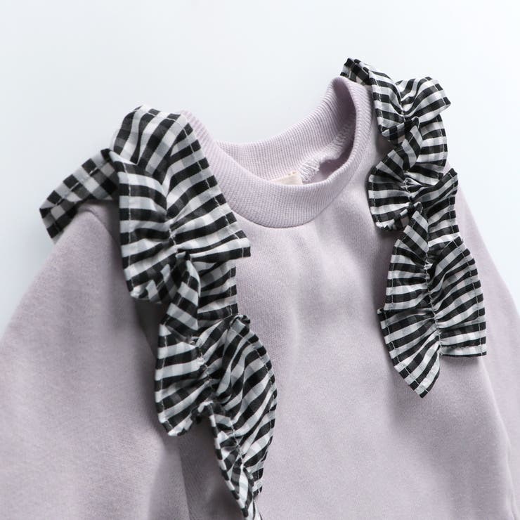 【あったか】裏起毛フリルワンピース | ブランシェス | 詳細画像9 