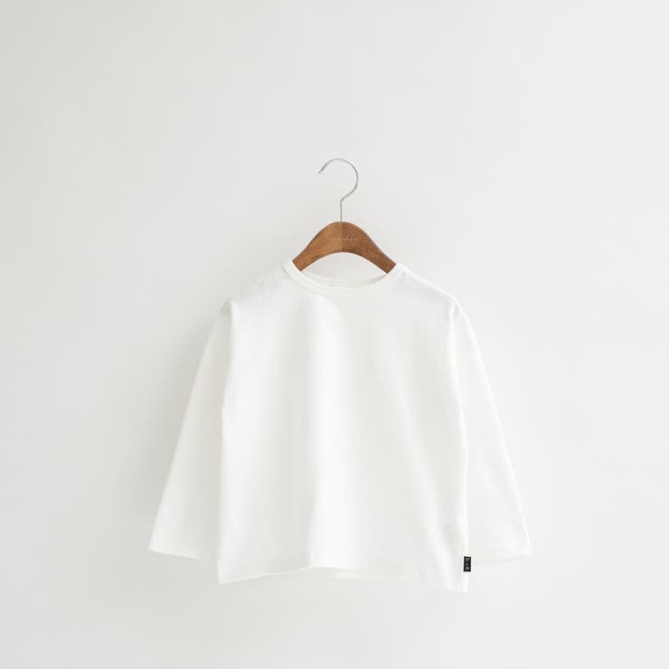 オフホワイト | 【b.+A 】金子綾/長袖Tシャツ | ブランシェス