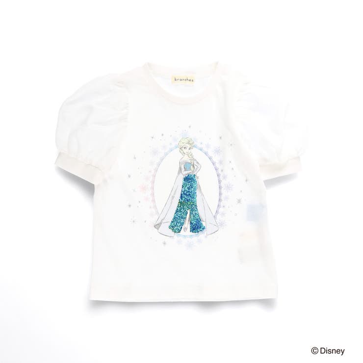 エムズグレイシー Tシャツ スパンコール 女の子 カタログ掲載 パフスリーブ 美品】エムズグレイシー 23SS Tシャツ スパンコール 女の子