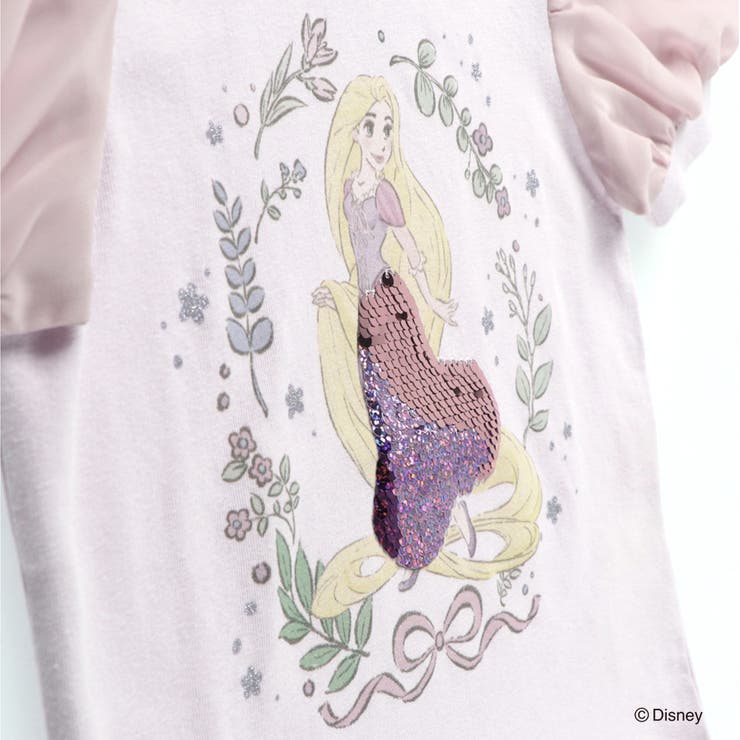 エムズグレイシー Tシャツ スパンコール 女の子 カタログ掲載 パフスリーブ エムズグレイシー Tシャツ スパンコール 女の子 カタログ掲載