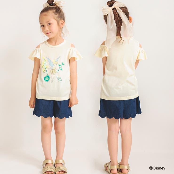 【DisneyCollection ディズニーコレクション】肩あき半袖Tシャツ … | ブランシェス | 詳細画像3 
