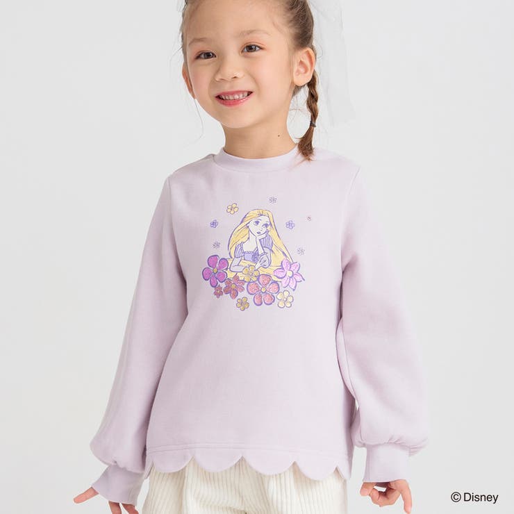 【DisneyCollection ディズニーコレクション】裏起毛裾スカラップト… | ブランシェス | 詳細画像1 