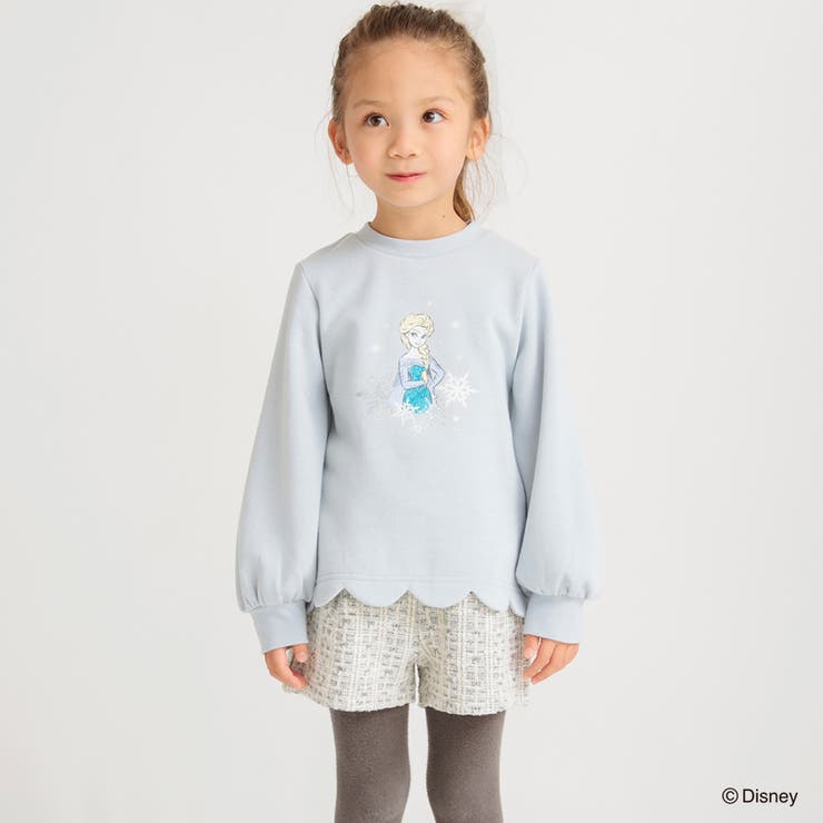 【DisneyCollection ディズニーコレクション】裏起毛裾スカラップト… | ブランシェス | 詳細画像14 