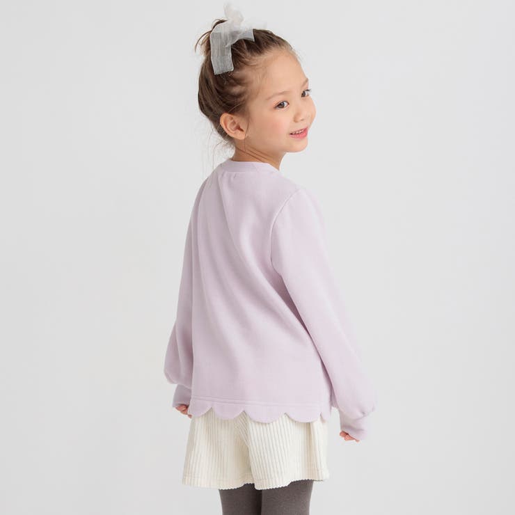 【DisneyCollection ディズニーコレクション】裏起毛裾スカラップト… | ブランシェス | 詳細画像24 