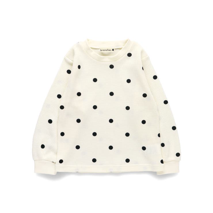 ミックス | 【ブランシェスmini】ワッフル長袖Tシャツ | ブランシェス