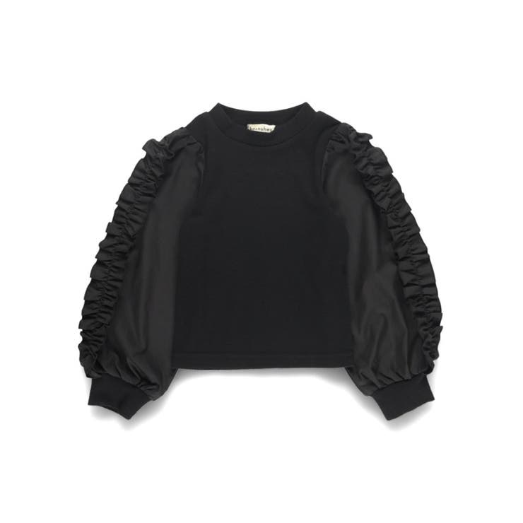 袖フリル長袖Tシャツ | ブランシェス | 詳細画像8 