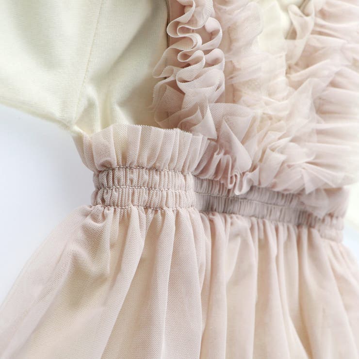 チュールトップスセット[品番：BRSK0008763]｜ブランシェスのキッズ