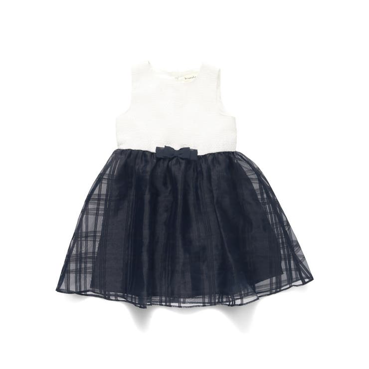 【フォーマル】シャドーチェック ジャンパースカート ワンピース | ブランシェス | 詳細画像2 