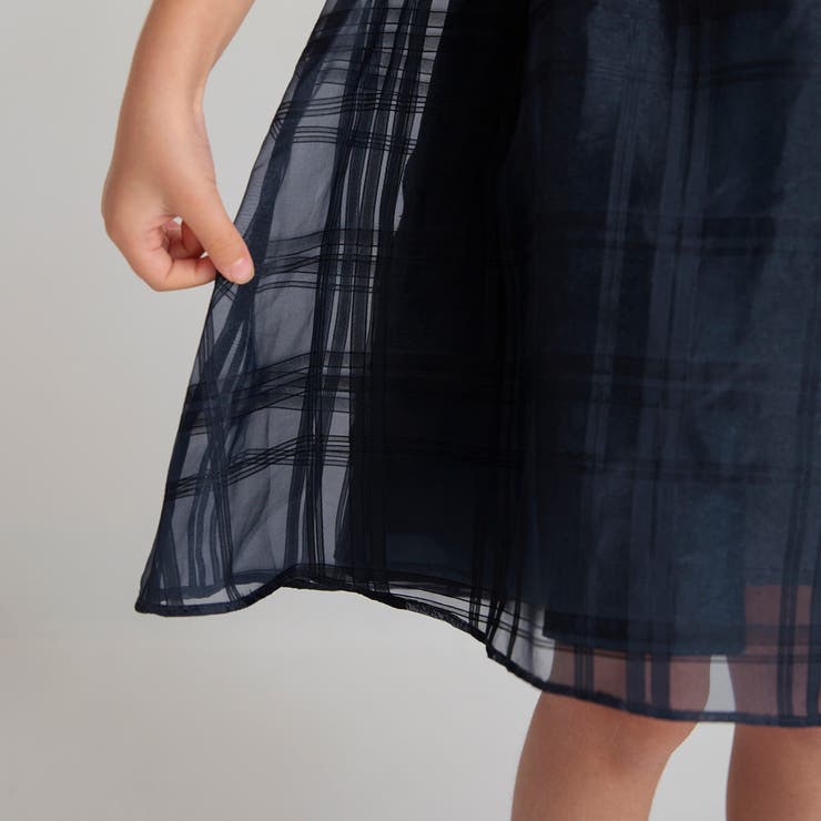 【フォーマル】シャドーチェック ジャンパースカート ワンピース | ブランシェス | 詳細画像8 