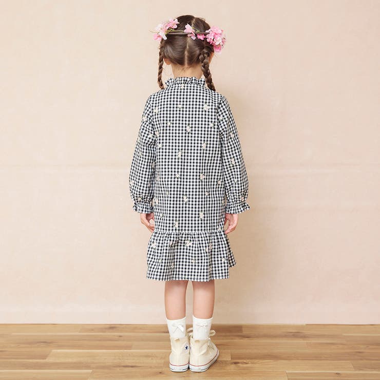 【おそろい】さくら刺繍ワンピース | ブランシェス | 詳細画像20 