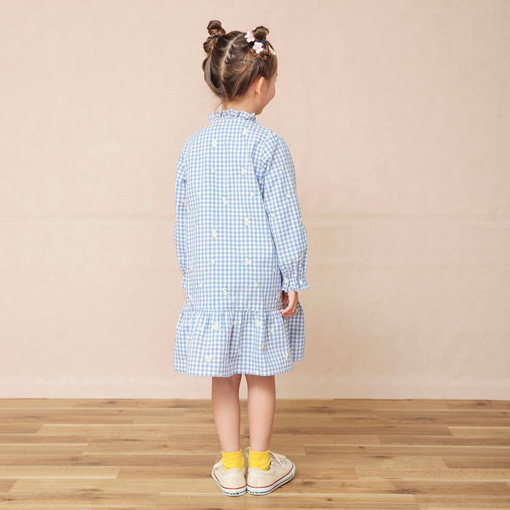 【おそろい】さくら刺繍ワンピース | ブランシェス | 詳細画像5 