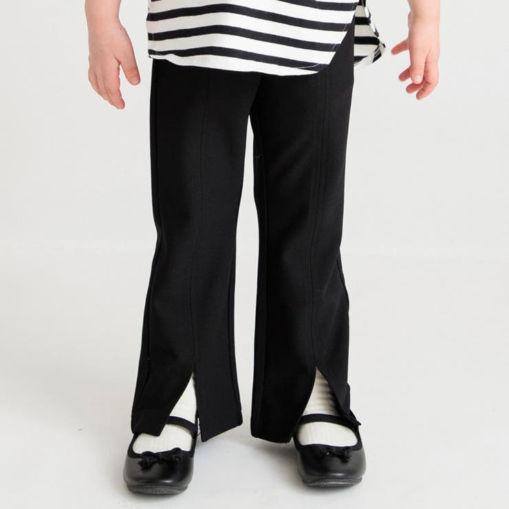 スリット入りロングパンツ/フレア パンツ/デニム/デニムパンツ | ブランシェス | 詳細画像19 