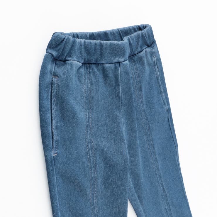 スリット入りロングパンツ/フレア パンツ/デニム/デニムパンツ | ブランシェス | 詳細画像8 