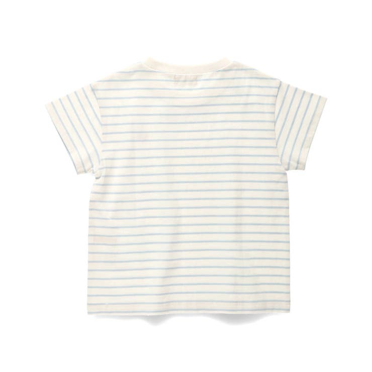 総柄半袖Tシャツ ハート刺繍 ボーダー | ブランシェス | 詳細画像15 