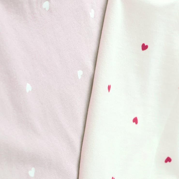 総柄半袖Tシャツ ハート刺繍 ボーダー | ブランシェス | 詳細画像16 