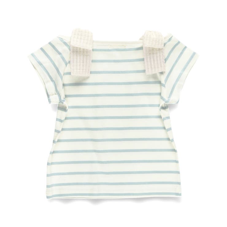肩リボン半袖Tシャツ 春 トップス 夏 プール 海 | ブランシェス | 詳細画像8 
