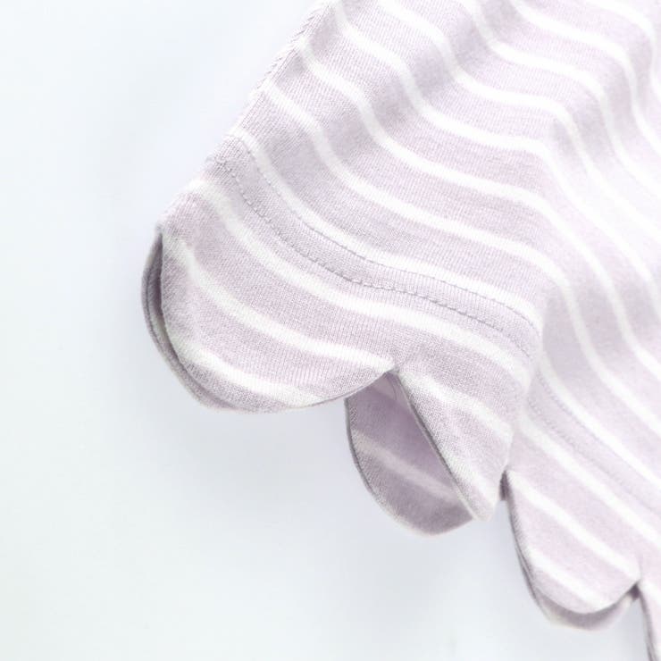 【プチプラ】裾スカラップ半袖Tシャツ/綿100% | ブランシェス | 詳細画像17 