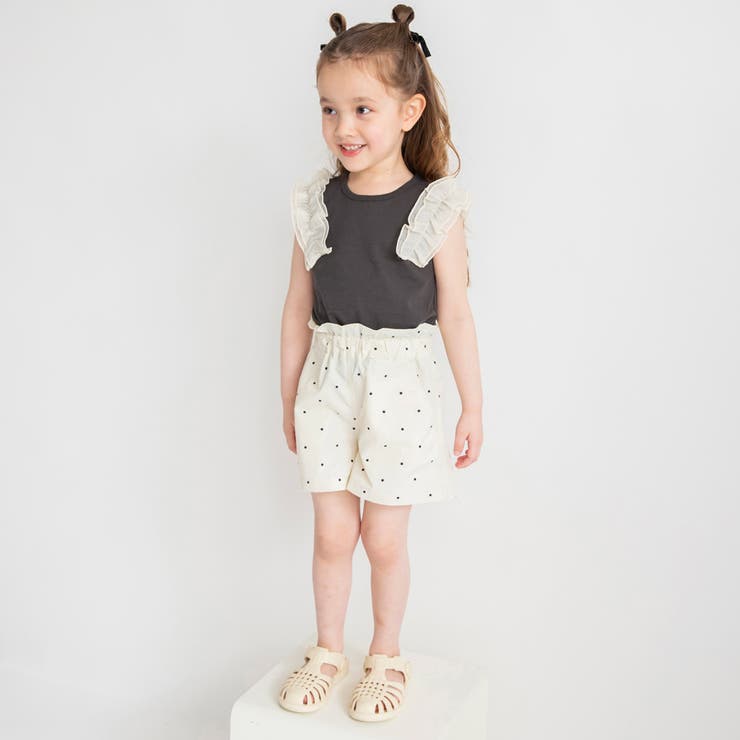 【プチプラ】肩 フリル タンクトップ シフォン | ブランシェス | 詳細画像11 