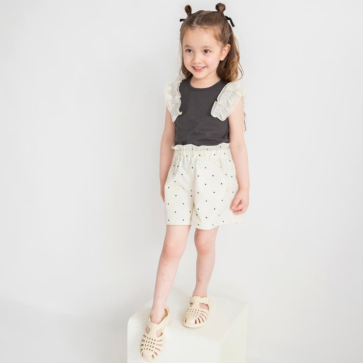 【プチプラ】肩 フリル タンクトップ シフォン | ブランシェス | 詳細画像12 