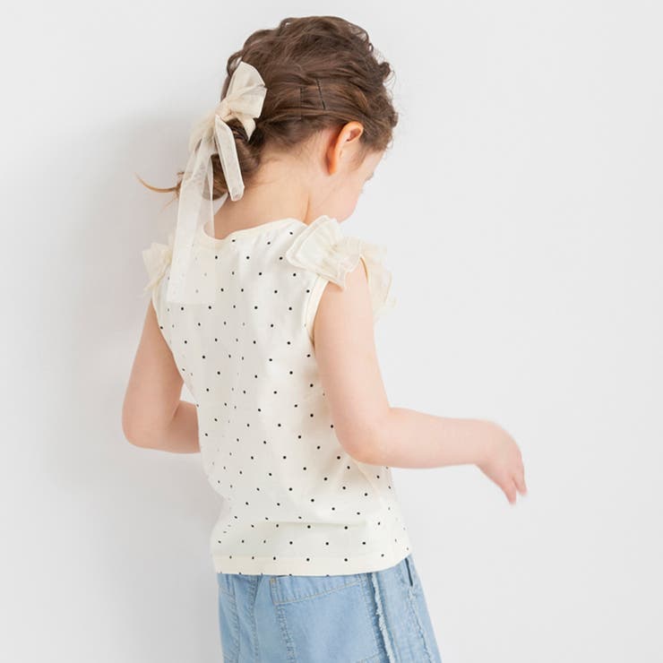 【プチプラ】肩 フリル タンクトップ シフォン | ブランシェス | 詳細画像22 