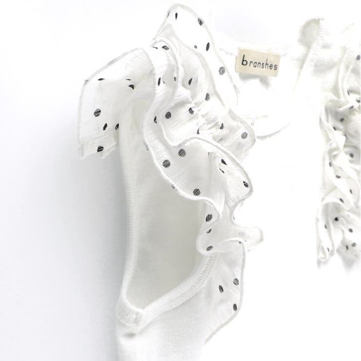 【プチプラ】肩 フリル タンクトップ シフォン | ブランシェス | 詳細画像4 