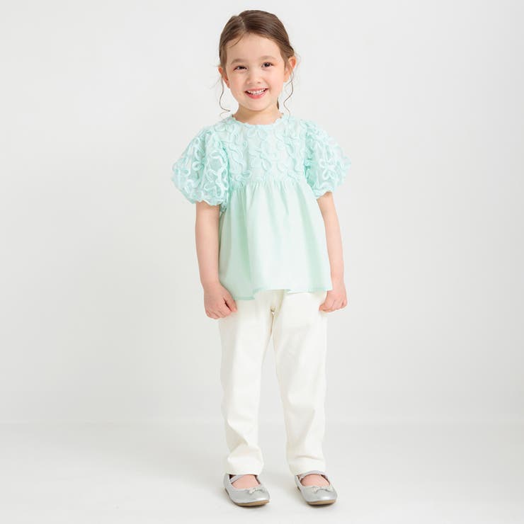 【プチレディ】フラワーチュールブラウス | ブランシェス | 詳細画像19 