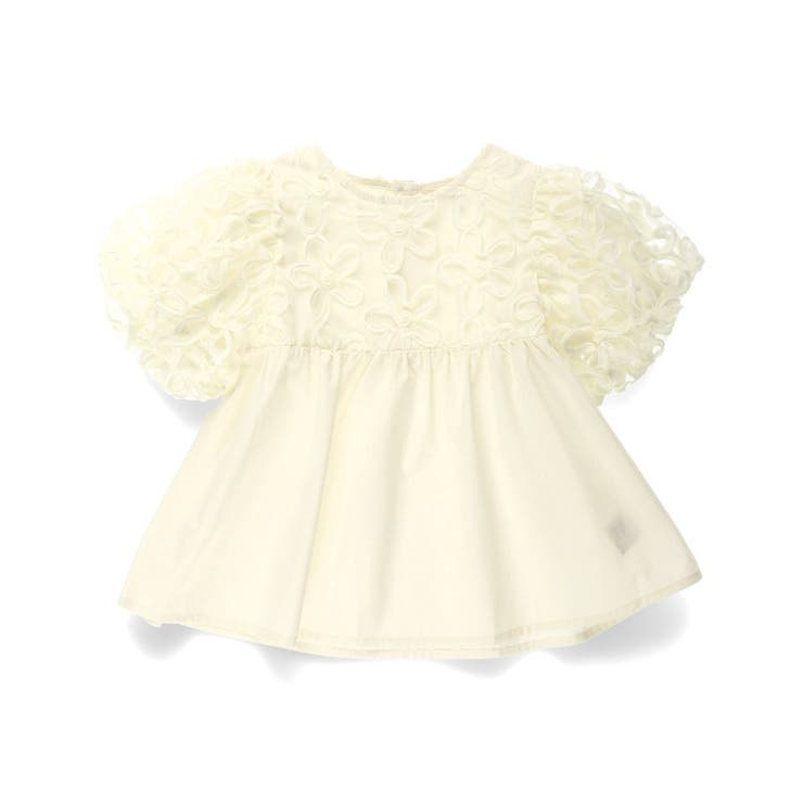 【プチレディ】フラワーチュールブラウス | ブランシェス | 詳細画像2 