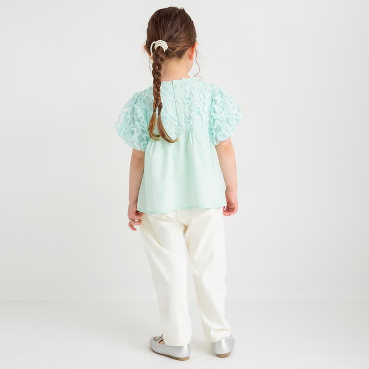 【プチレディ】フラワーチュールブラウス | ブランシェス | 詳細画像20 