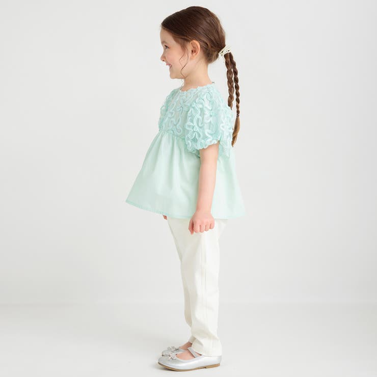 【プチレディ】フラワーチュールブラウス | ブランシェス | 詳細画像21 