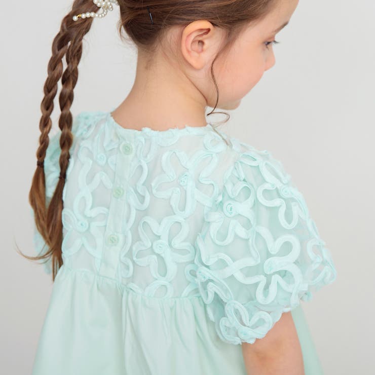 【プチレディ】フラワーチュールブラウス | ブランシェス | 詳細画像22 