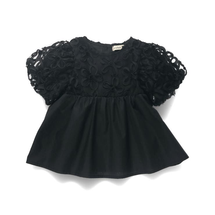 プチレディ】フラワーチュールブラウス[品番：BRSK0008811