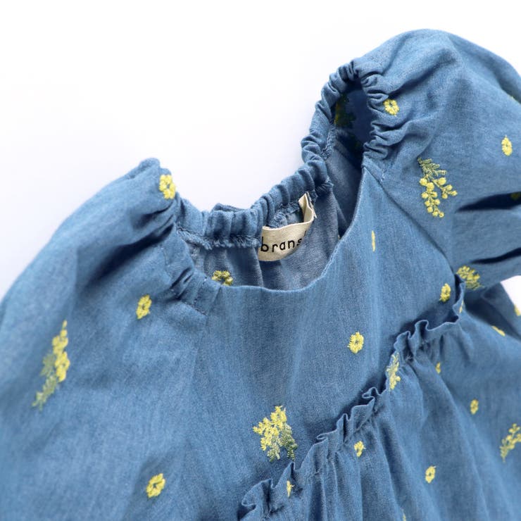 【おそろい】ミモザ刺繍チュニック | ブランシェス | 詳細画像16 