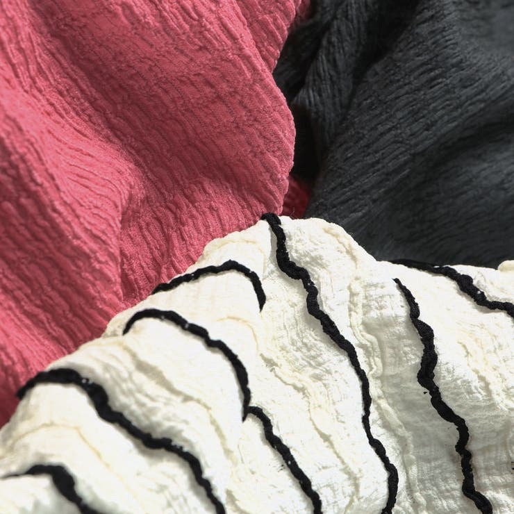 【セットアップ可】ジャガード半袖トップス 春 夏 | ブランシェス | 詳細画像6 