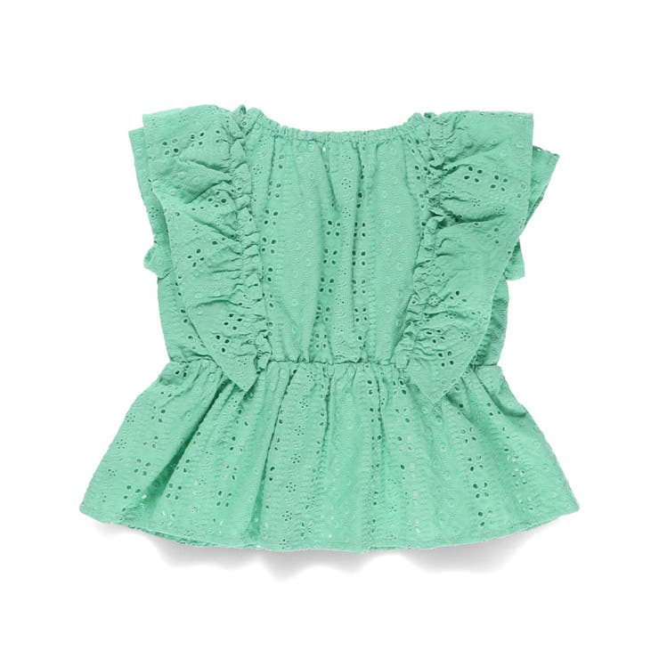 スカラップ刺繍ブラウス レース セットアップ可 | ブランシェス | 詳細画像13 