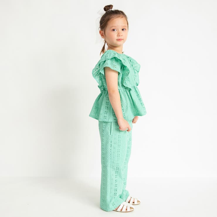 スカラップ刺繍ブラウス レース セットアップ可 | ブランシェス | 詳細画像6 