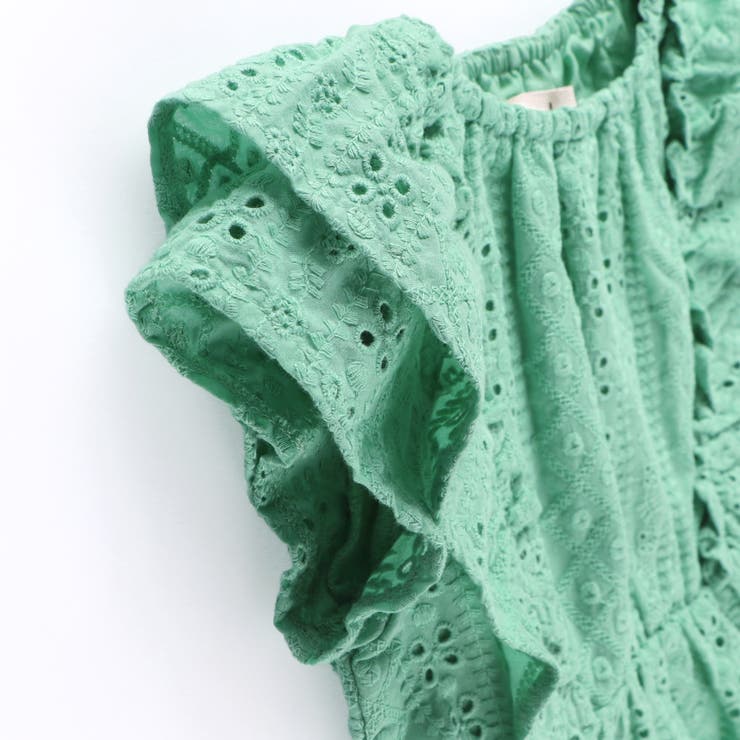 スカラップ刺繍ブラウス レース セットアップ可 | ブランシェス | 詳細画像9 