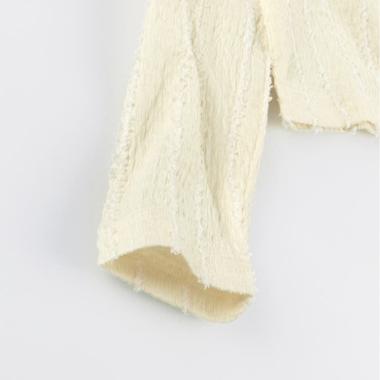 【UVケア】フリンジカーディガン | ブランシェス | 詳細画像4 