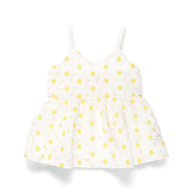 フラワーレースキャミチュニック 春 トップス | ブランシェス | 詳細画像2 