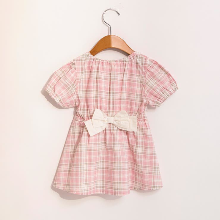 ピンク | バックリボンチュニック 春 夏トップス | ブランシェス