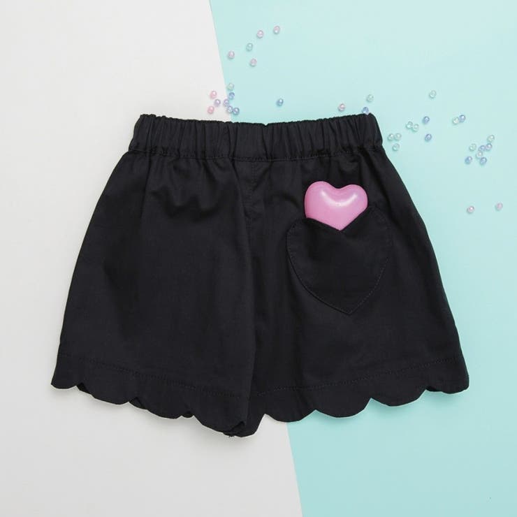 ブラック | マシュマロ ショートパンツ ハーフパンツ | ブランシェス