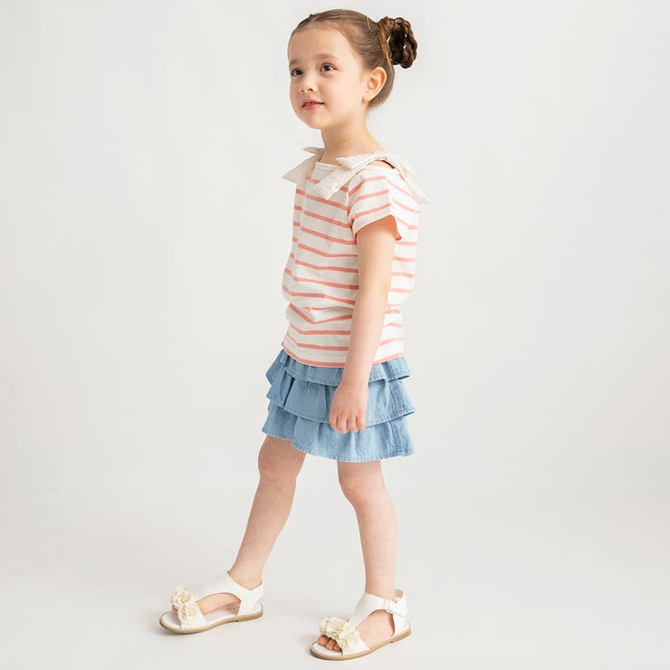 フリルスカート風ショートパンツ 夏 プール 海 | ブランシェス | 詳細画像4 