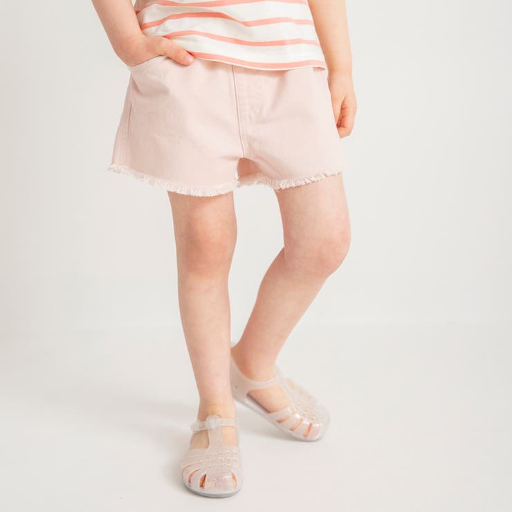 ピンク | フリンジ ショートパンツ/ハーフパンツ/夏/プール/海 | ブランシェス