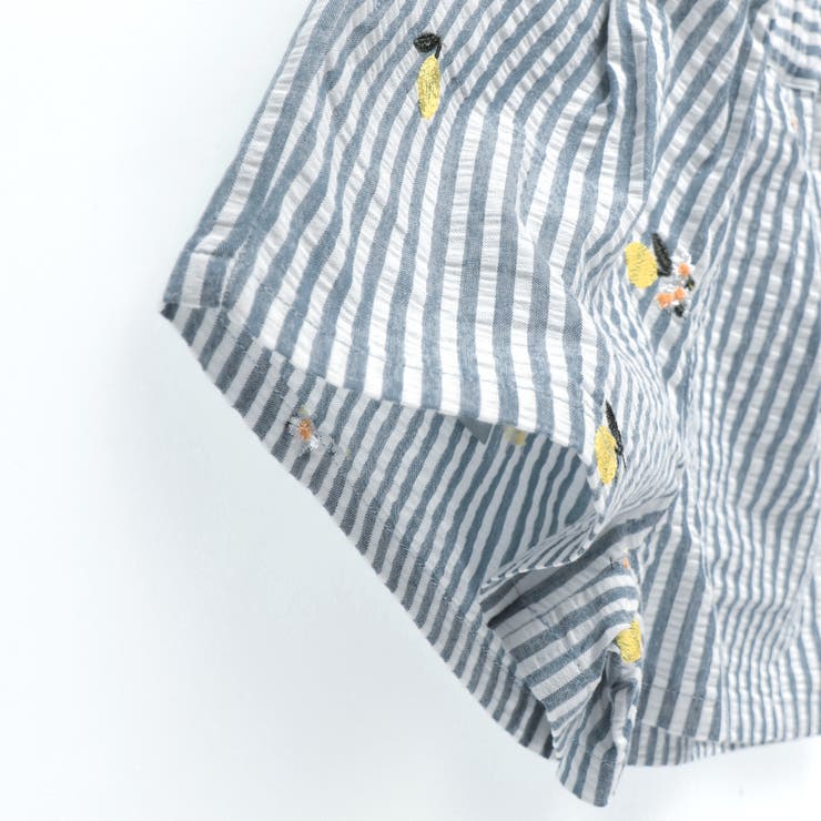 【おそろい】レモン＆フラワー総柄刺しゅうショートパンツ | ブランシェス | 詳細画像6 